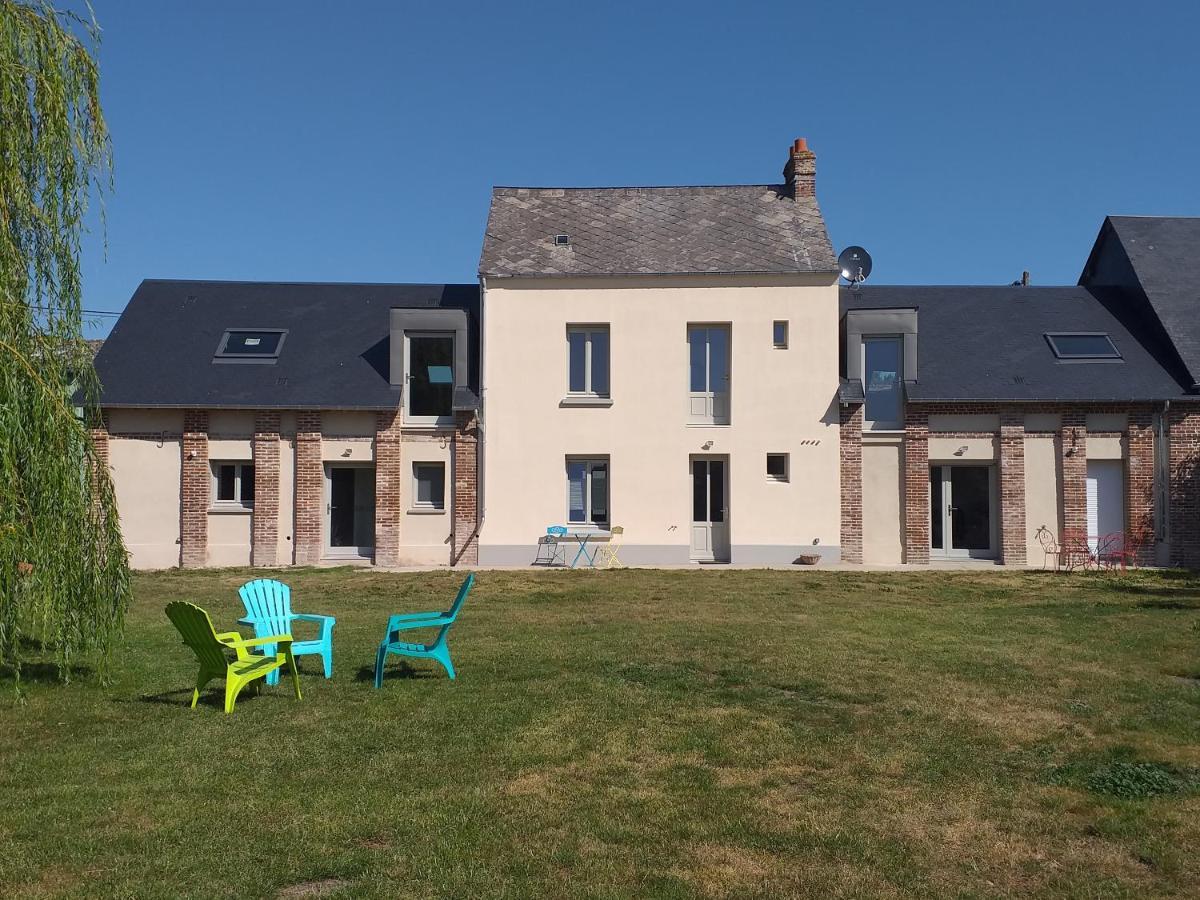 Gite 3 Les Embruns Ancien Corps De Ferme Plage Criel-sur-Mer Exterior foto
